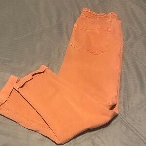 PAIGE Christy Peach Ankle Cropped Jeans Size 29